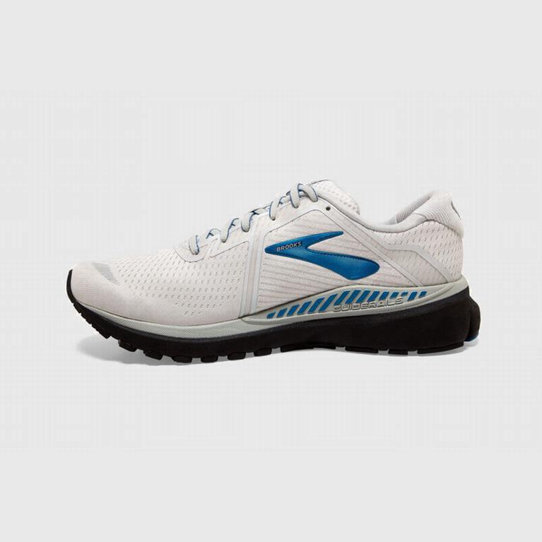 Tenis Brooks Adrenaline Gts 20 - Zapatillas Para Correr En Asfalto Hombre - Blancas / Azules (SWYO-6